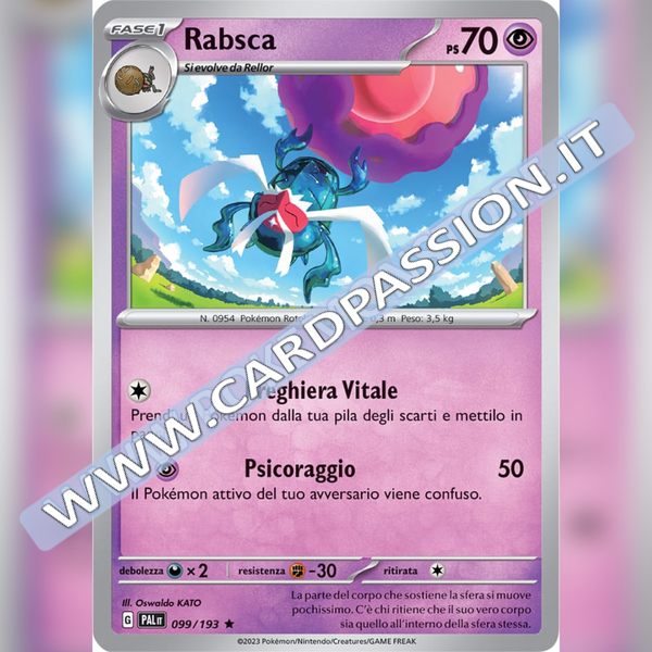099/193 Rabsca Holo | Evoluzioni a Paldea