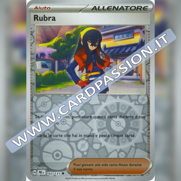 103/131 Rubra Reverse | Evoluzioni Prismatiche