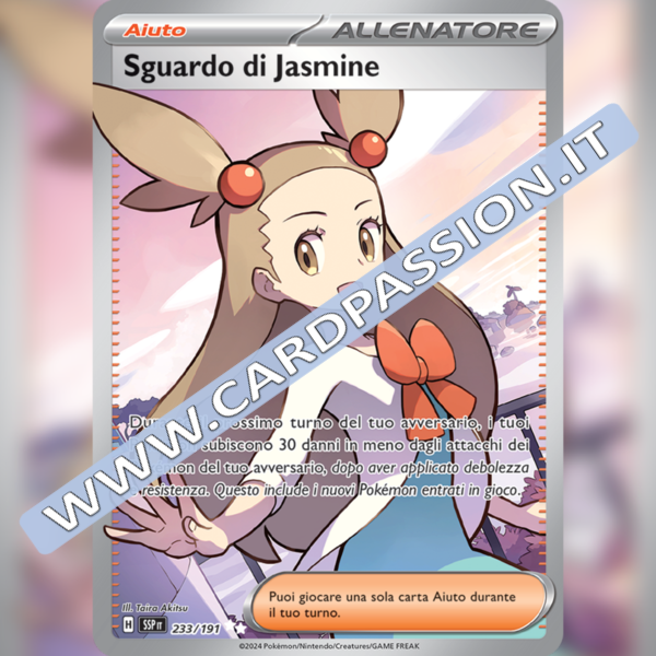 233/191 Sguardo di Jasmine (Full Art) | Scintille Folgoranti