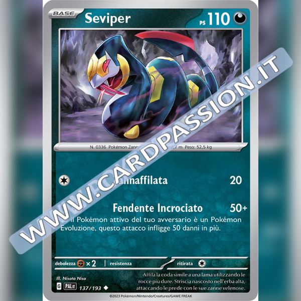 137/193 Seviper | Evoluzioni a Paldea