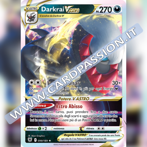 099/189 Darkrai VAstro | Lucentezza Siderale - Card Passion