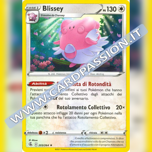 203/264 Blissey | Colpo Fusione - Card Passion