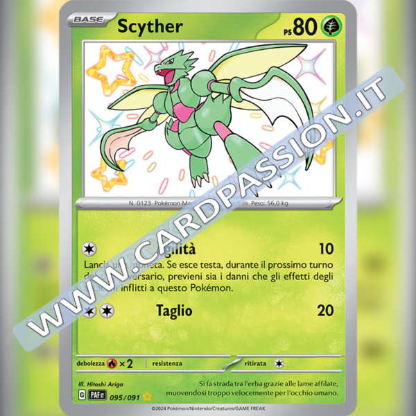 095/091 Scyther Shiny | Destino di Paldea