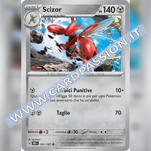 141/197 Scizor Holo | Ossidiana Infuocata