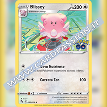 052/078 Blissey Rara Holo | Pokémon GO - Card Passion
