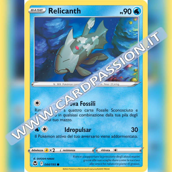 044/195 Relicanth | Tempesta Argentata