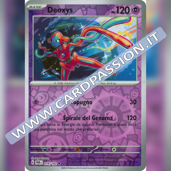 074/182 Deoxys Reverse | Paradosso Temporale