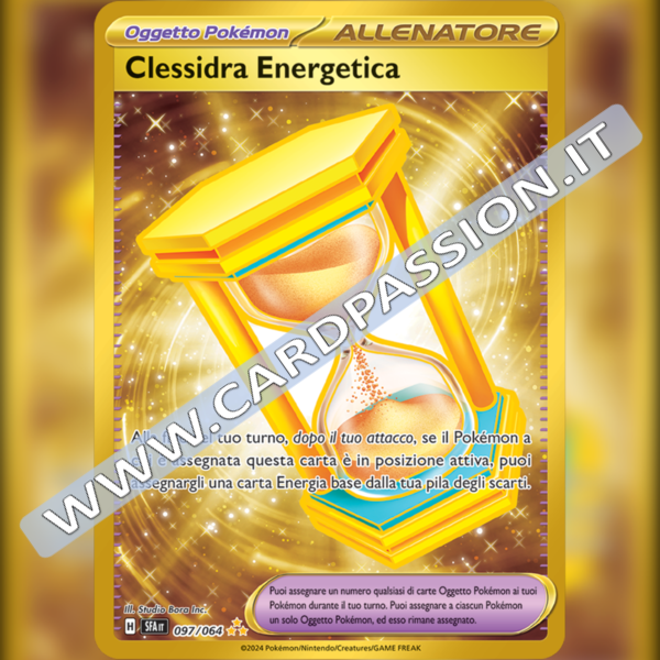 097/064 Clessidra Energetica Gold | Segreto Fiabesco