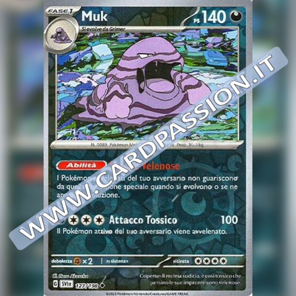 127/198 Muk Reverse | Scarlatto e Violetto