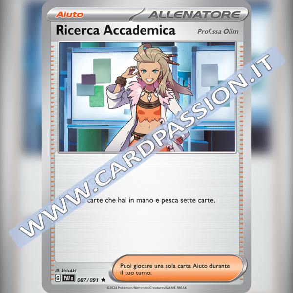 087/091 Ricerca Accademica Holo (Prof.ssa Olim) | Destino di Paldea