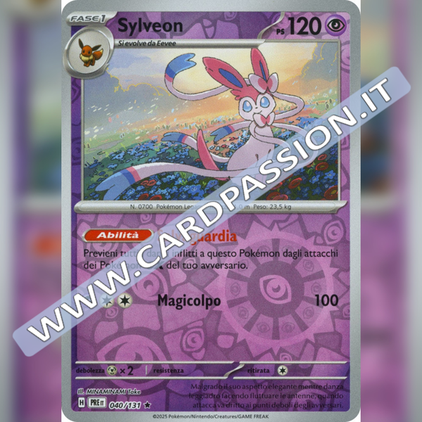 040/131 Sylveon Reverse | Evoluzioni Prismatiche