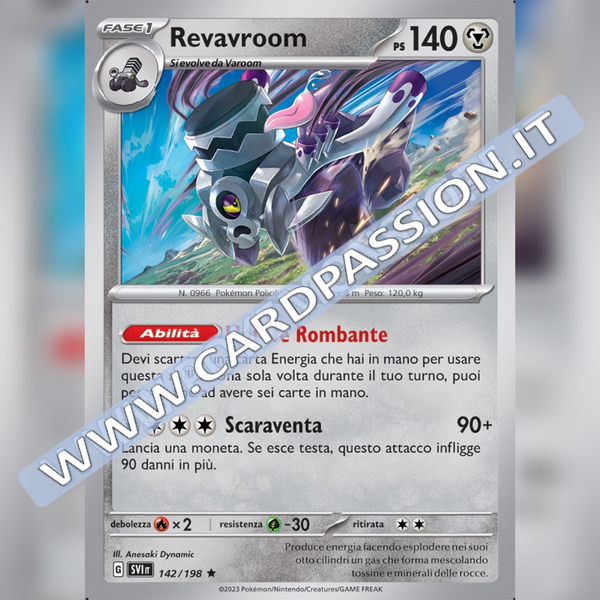142/198 Revavroom Holo | Scarlatto e Violetto
