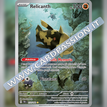 173/162 Relicanth illustrazione Rara | Cronoforze