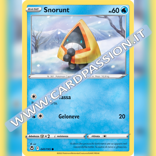 041/195 Snorunt | Tempesta Argentata