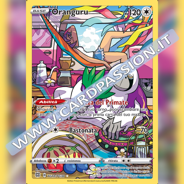 TG12/TG30 Oranguru | Astri Lucenti - Card Passion