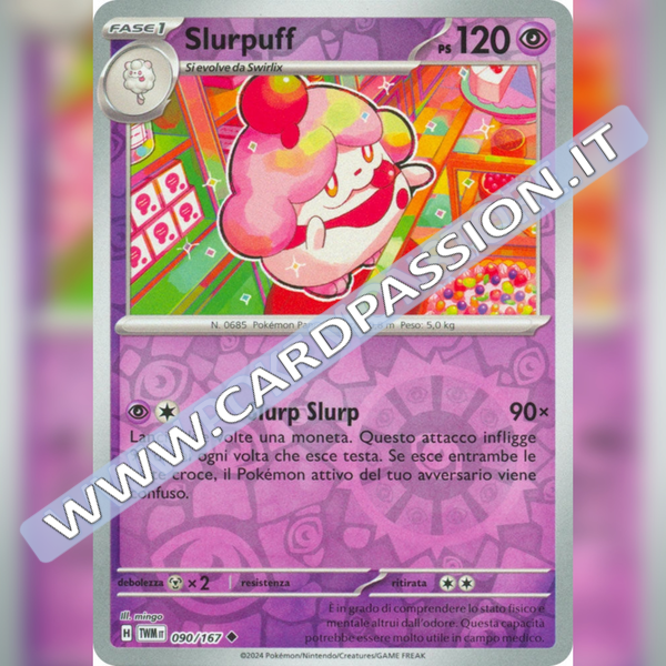 090/167 Slurpuff Reverse | Crepuscolo Mascherato