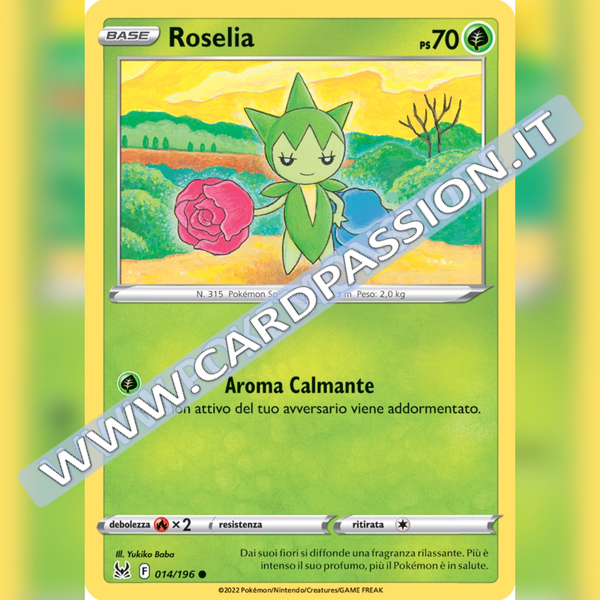 014/196 Roselia | Origine Perduta - Card Passion