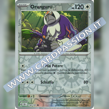 156/191 Oranguru Reverse | Scintille Folgoranti