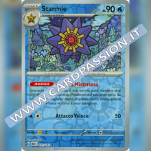 121/165 Starmie Reverse | Scarlatto e Violetto 151