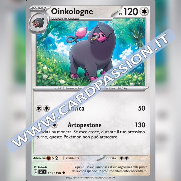 157/198 Oinkologne | Scarlatto e Violetto