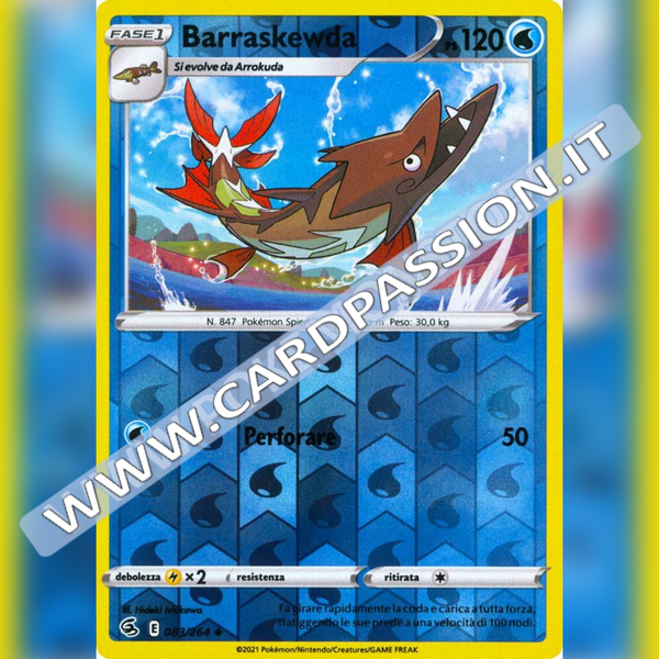 083/264 Barraskewda Reverse | Colpo Fusione - Card Passion