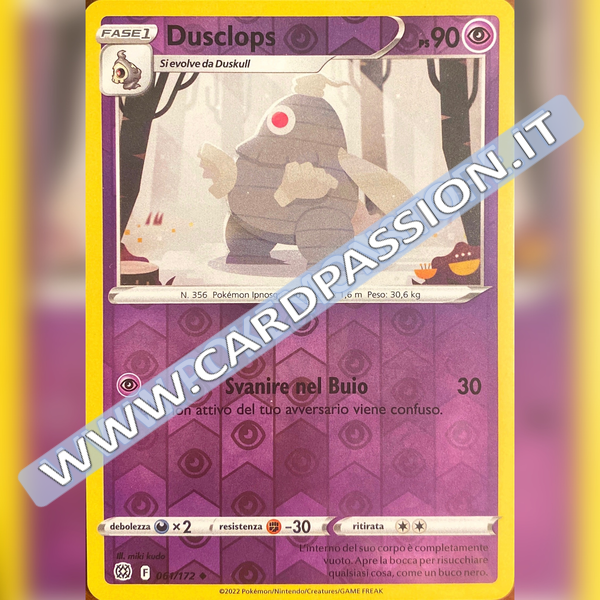 061/172 Dusclops Reverse | Astri Lucenti - Card Passion