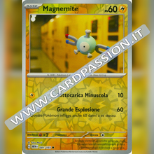 081/165 Magnemite Reverse | Scarlatto e Violetto 151