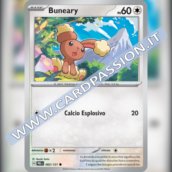 083/131 Buneary | Evoluzioni Prismatiche