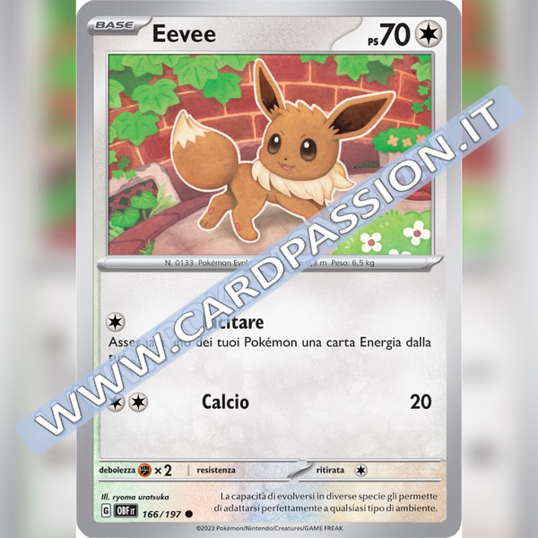 166/197 Eevee | Ossidiana Infuocata