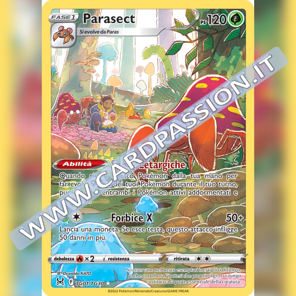 TG01/TG30 Parasect | Origine Perduta - Card Passion