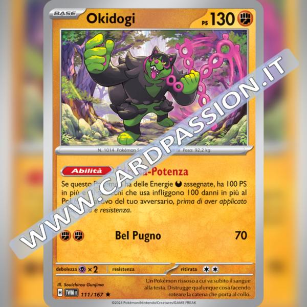 111/167 Okidogi Holo | Crepuscolo Mascherato