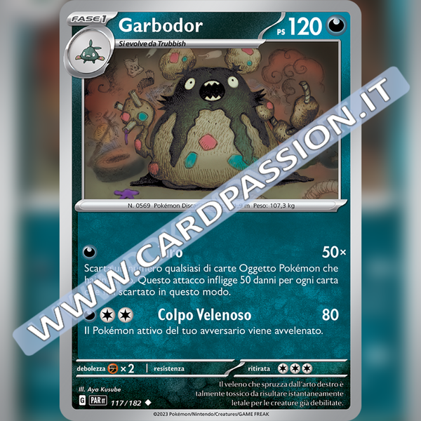 117/182 Garbodor | Paradosso Temporale