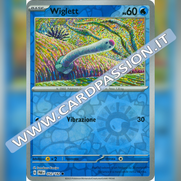 052/182 Wiglett Reverse | Paradosso Temporale