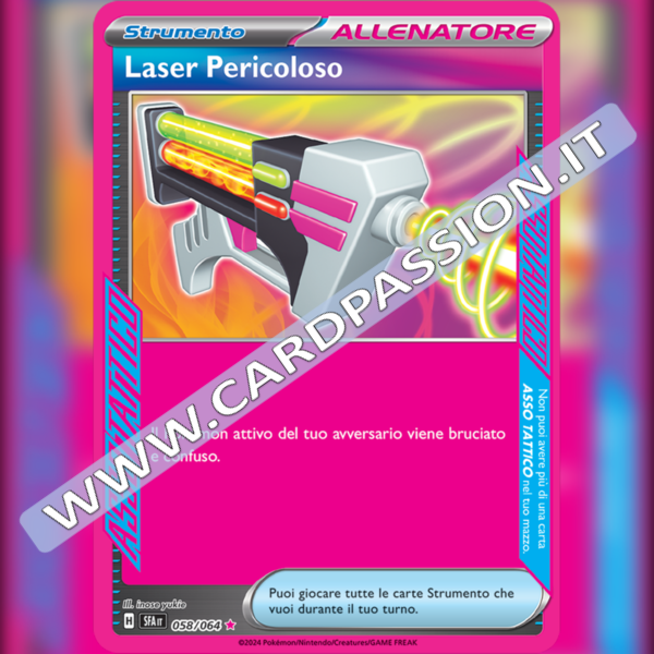 058/064 Laser Pericoloso Asso Tattico | Segreto Fiabesco
