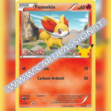 14/25 Fennekin Non Holo | McDonald's 25esimo Anniversario - Card Passion