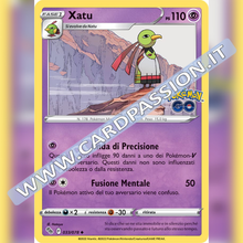 033/078 Xatu Non Comune | Pokemon GO - Card Passion