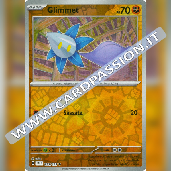 125/193 Glimmet Reverse | Evoluzioni a Paldea