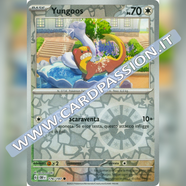 176/197 Yungoos Reverse | Ossidiana Infuocata