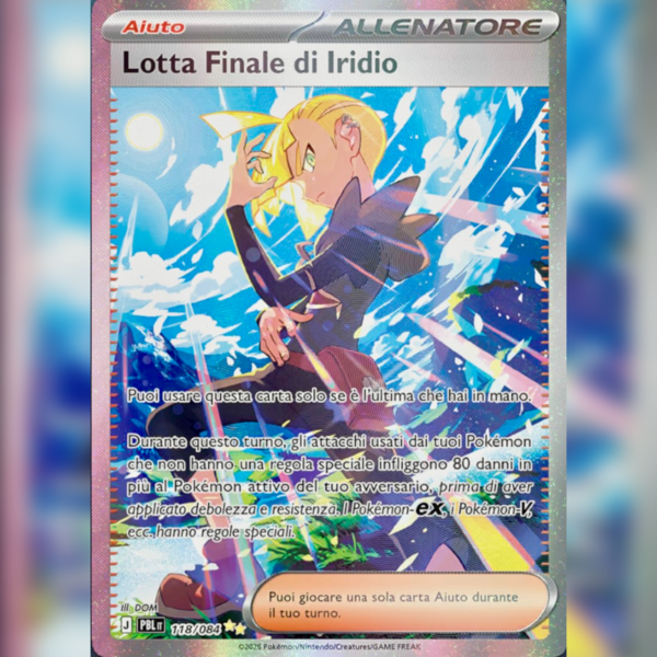 118/084 Lotta Finale di Iridio (SAR) | Buio Pesto
