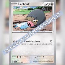 156/198 Lechonk | Scarlatto e Violetto