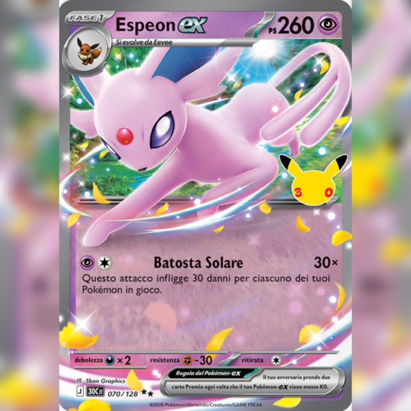 070/128 Espeon-ex | 30esimo Anniversario