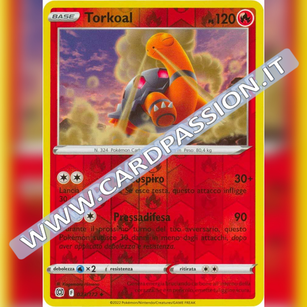 023/172 Torkoal Reverse | Astri Lucenti - Card Passion