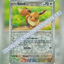 133/165 Eevee Reverse | Scarlatto e Violetto 151