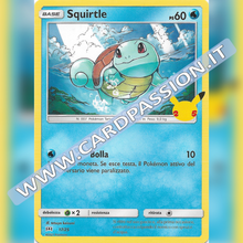 17/25 Squirtle Non Holo | McDonald's 25esimo Anniversario - Card Passion
