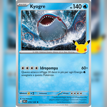 019/128 Kyogre Holo | 30esimo Anniversario