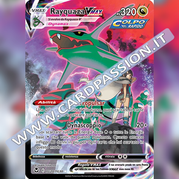 TG20/TG30 Rayquaza VMax | Tempesta Argentata