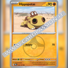 052/131 Hippopotas Master Ball Reverse | Evoluzioni Prismatiche