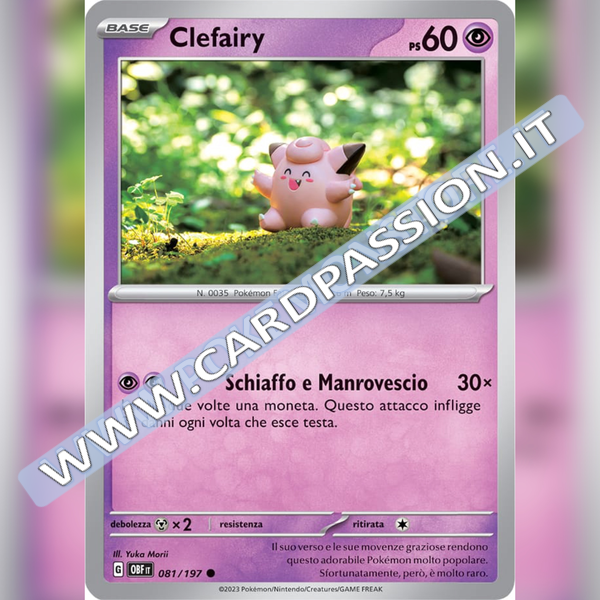081/197 Clefairy | Ossidiana Infuocata