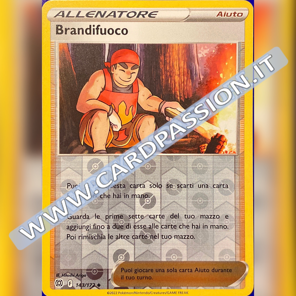 143/172 Brandifuoco Reverse | Astri Lucenti - Card Passion