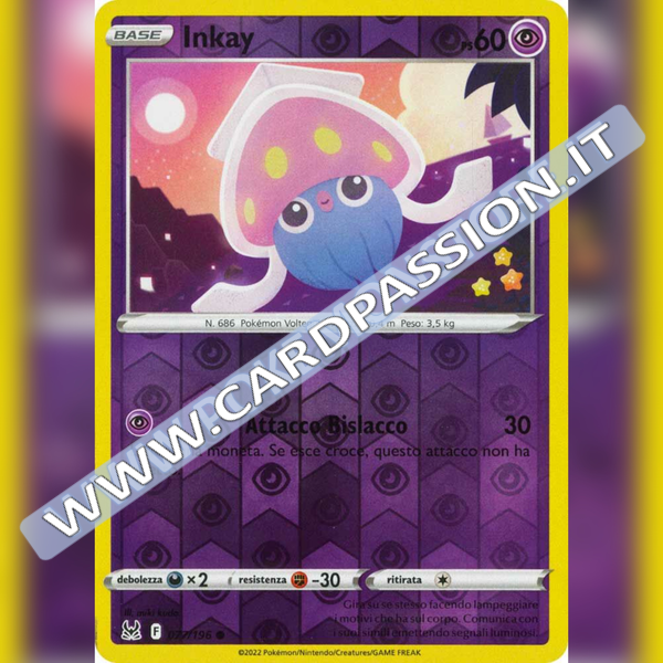 077/196 Inkay Reverse | Origine Perduta - Card Passion